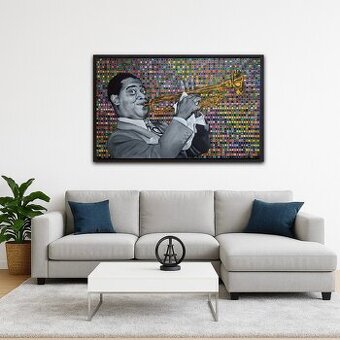 Velky detailny obraz "Louis A.