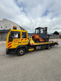 Odtahova služba - preprava strojov