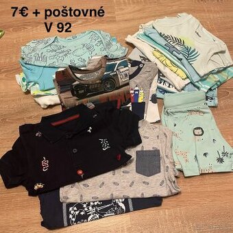 Mix letné oblečenie chlapec/dievča v 92