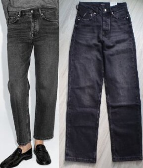 Čierne rifle Massimo Dutti, v. S/M