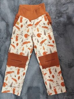 Zimné zateplené nohavice s vatelinom