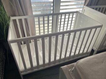 Detská postieľka ROXIE 60x120 + matrac