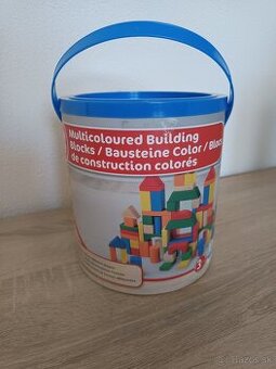 Drevená stavebnica 80 kusov