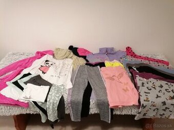 Oblečenie - balík D veľkosť 122 - 128