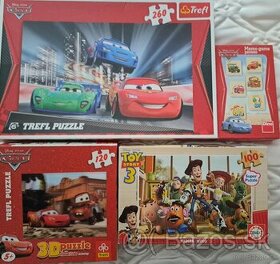 Predám detské puzzle CARS - 1