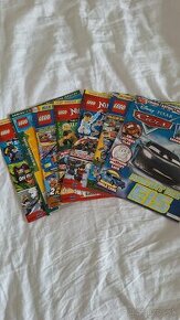 Detské časopisy komiksy LEGO a Cars