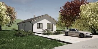 Novostavba bungalov s možnosťou podkrovia Kokšov Bakša