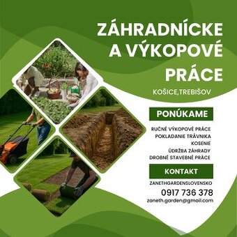 Záhradnícke práce Zaneth