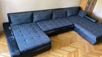 Rozťahovací gauč s úložným priestorom