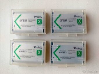 4 kusy batérie NP-BX1