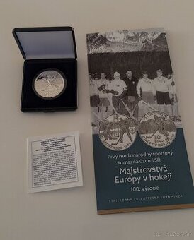 10 eur Slovensko 2025 - ME v hokeji Proof