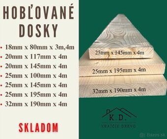 KVH / Hobľované dosky