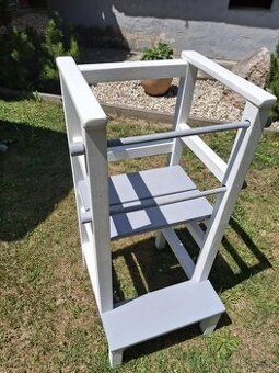 ☀️ Detský stupienok vyvýšený do kuchyne - Robený na mieru ☀️