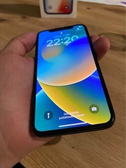 IPHONE X 64GB FACE ID FUNKČNE ZDRAVIE BATERIE 100%