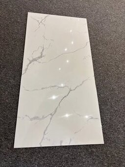 dlažba 60x120 Mramur bianco Super lesk