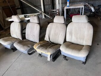 Fiat 127 sedačky, výplně