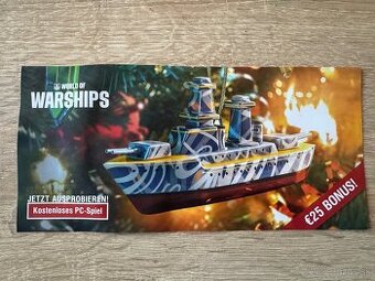 World of Warships bonusový kupón