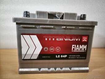 Autobatéria FIAMM 12V 64Ah 610A EN
