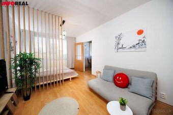 Voľný | 1,5-izb. PRI AUPARKU | ZARIADENÝ | 6m Loggia, JUH