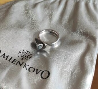Dámsky strieborný prsteň - 1