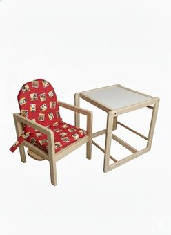 Predávam detské kombinované stoličky - Snehuliak - 1