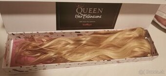 Predám 100 ľudské vlasy clip-in