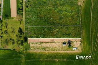 RADO | Na predaj slnečný pozemok 1210 m2, Melčice-Lieskové,