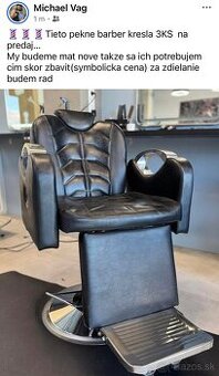 Predam barber kresla