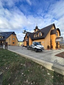 Autoplošina FT25metrov - žeriav 25-50metrov