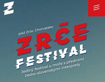 VIP lístok Zrce festival 2025