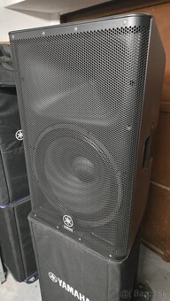 2x Yamaha DXS15 MKII a 2x Yamaha DXR15 MKII