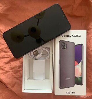 Predám Samsung A22 5G na dve SIMkarty+ na pamäťovú kartu