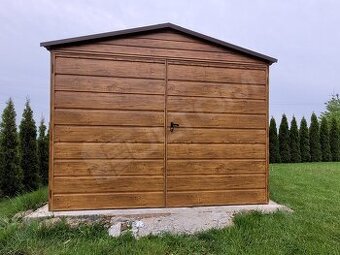 Plechová garáž 3x5m + doprava a montáž zdarma