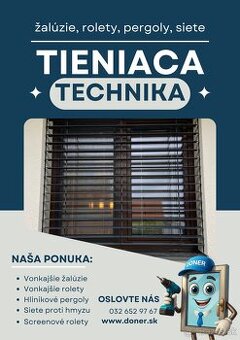 Máte doma veľa slnka a chcete súkromie?