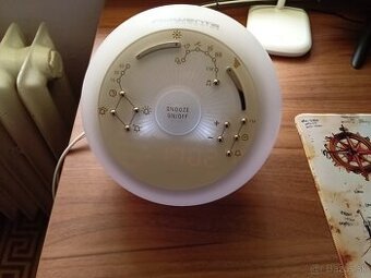 Rádio-budík, nočná lampa