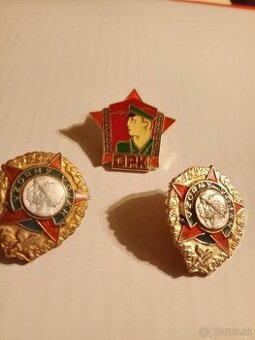 Odznaky vzorný vojak