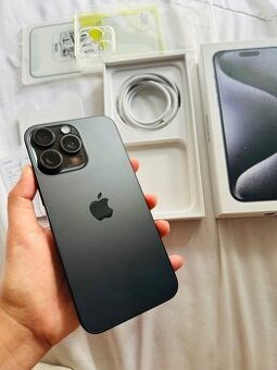 Predàm iPhone 15 PRO MAX 256GB Natural Black
