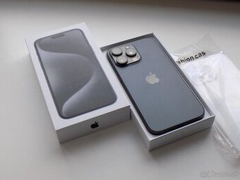 Predàm iPhone 15 PRO MAX 256GB Natural Black