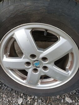 Predám alu disky 15" škoda Octavia 1