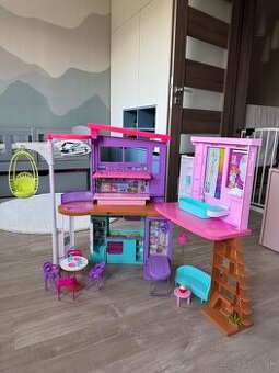 Barbie domček Mattel