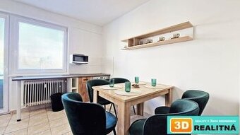Na prenájom zariadený 2-izbový byt - Staré sídlisko - Prievi
