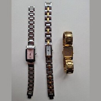 3 malé elegantné hodinky