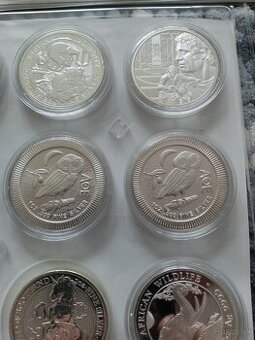 1oz a 2oz strieborné investičné mince