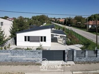 Na predaj novostavba – nízkoenergetický 4-izbový drevo dom