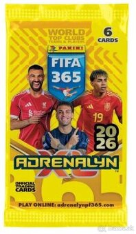 Balicek - 6 kariet FIFA 365 ADRENALYN XL 2026