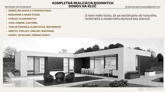 🏡 Domy na kľúč – spoľahlivo, kvalitne a bez starostí