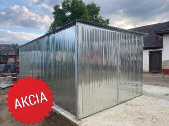 Plechová garáž montáž DOPRAVA zdarma po celom Slovensku