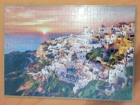 Poskladane a zlepene puzzle 50x70