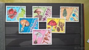 Poštové známky č.203 - Guinné Bissau - hríby