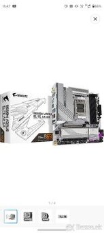 Základná doska AM5 GIGABYTE B650M A ELITE AX ICE